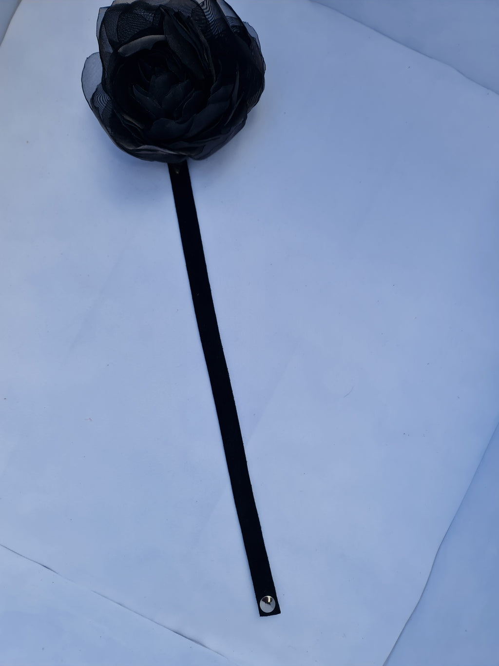 Trandafir galben din organza