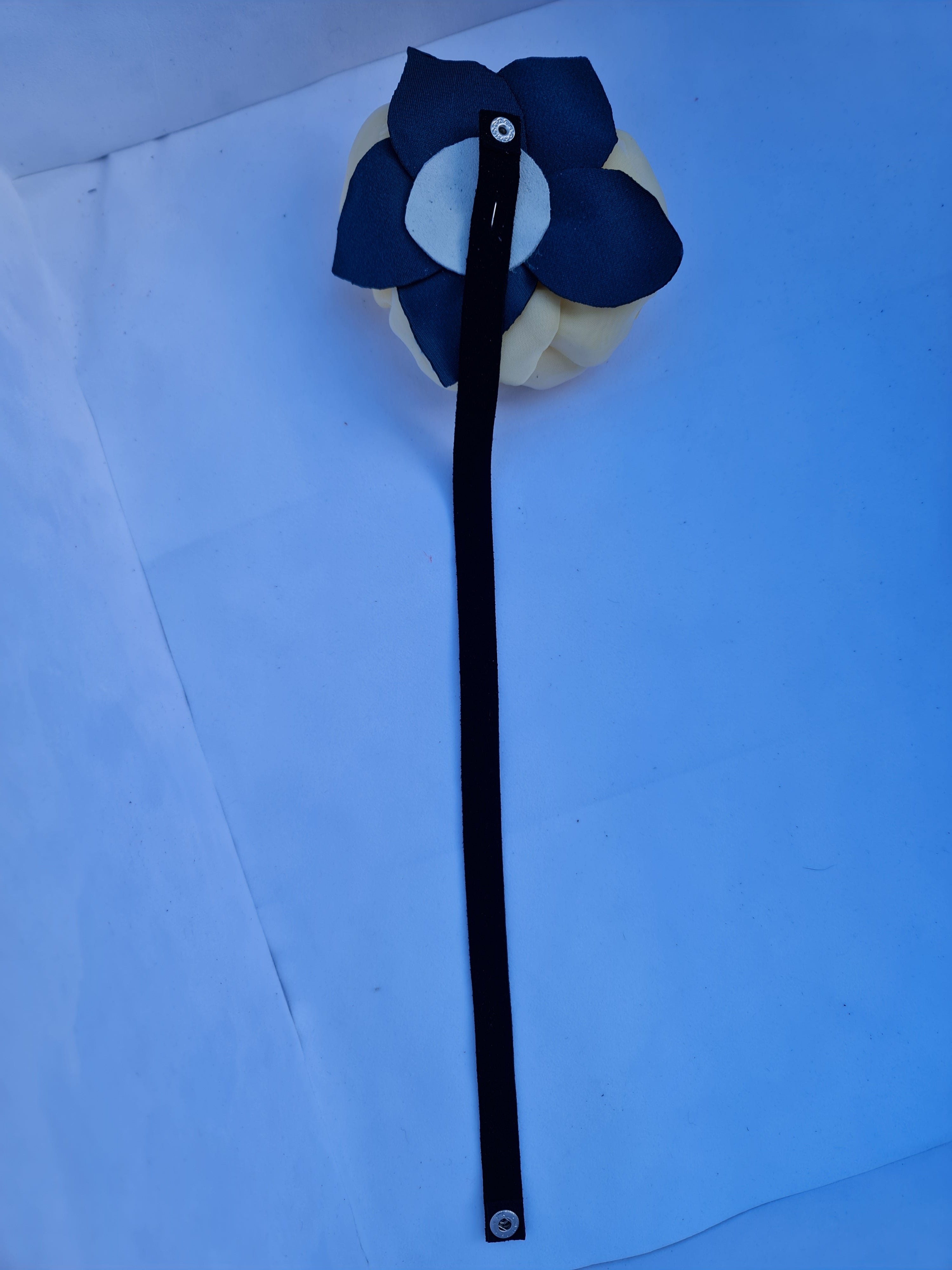 Trandafir galben din organza