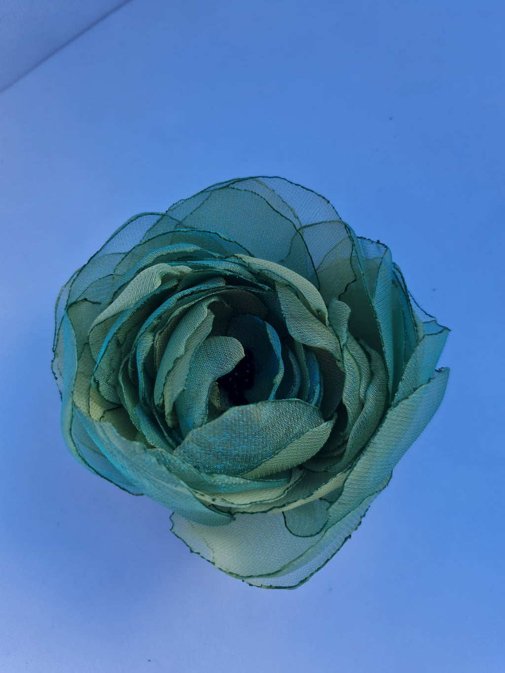 Trandafir galben din organza