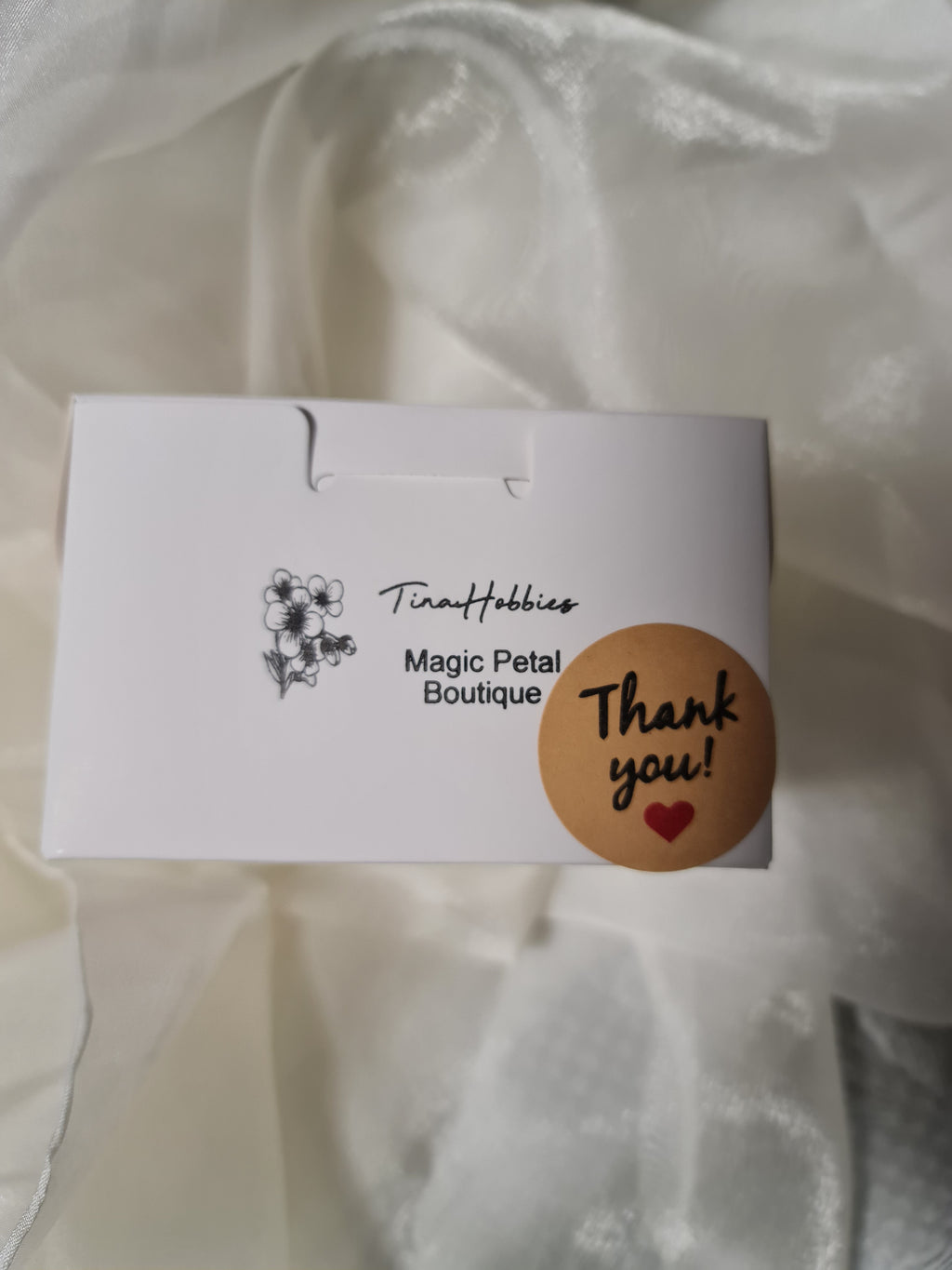 Trandafir galben din organza