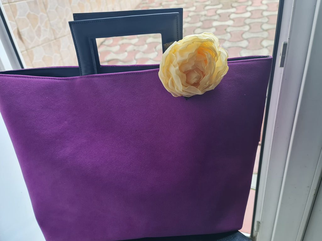 Trandafir galben din organza