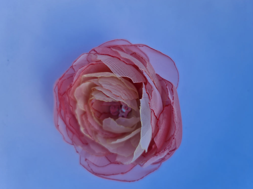 Trandafir galben din organza