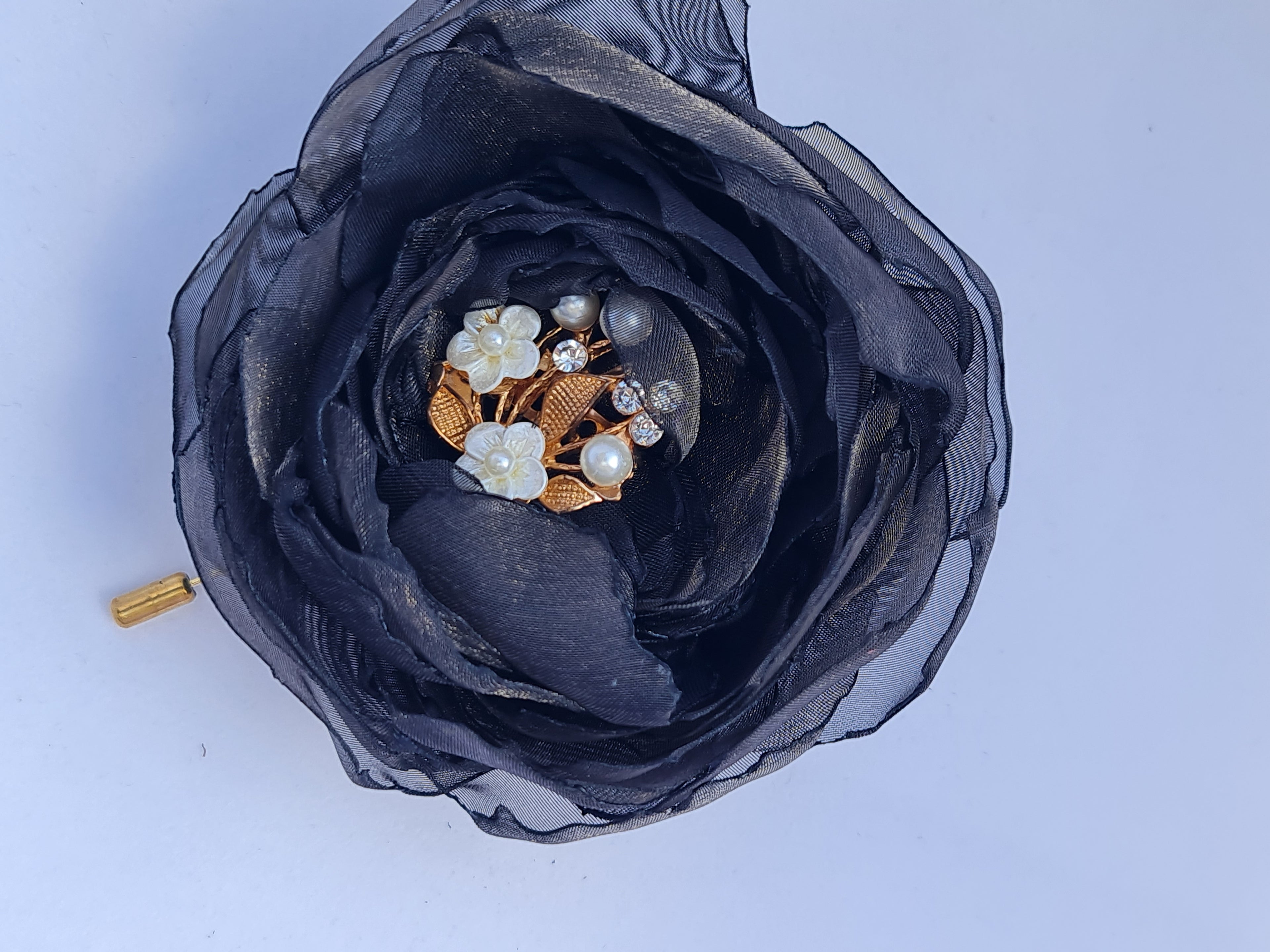 Trandafir din organza