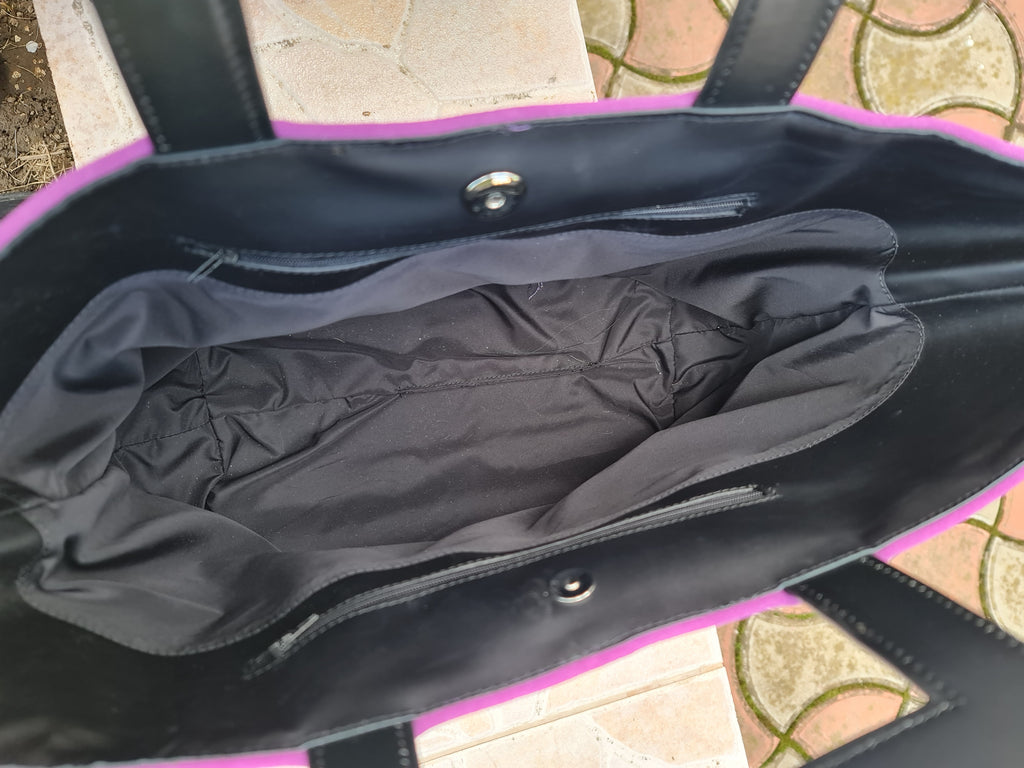 Elvira Suede Shopper Bag – Handcrafted Leather Handbag