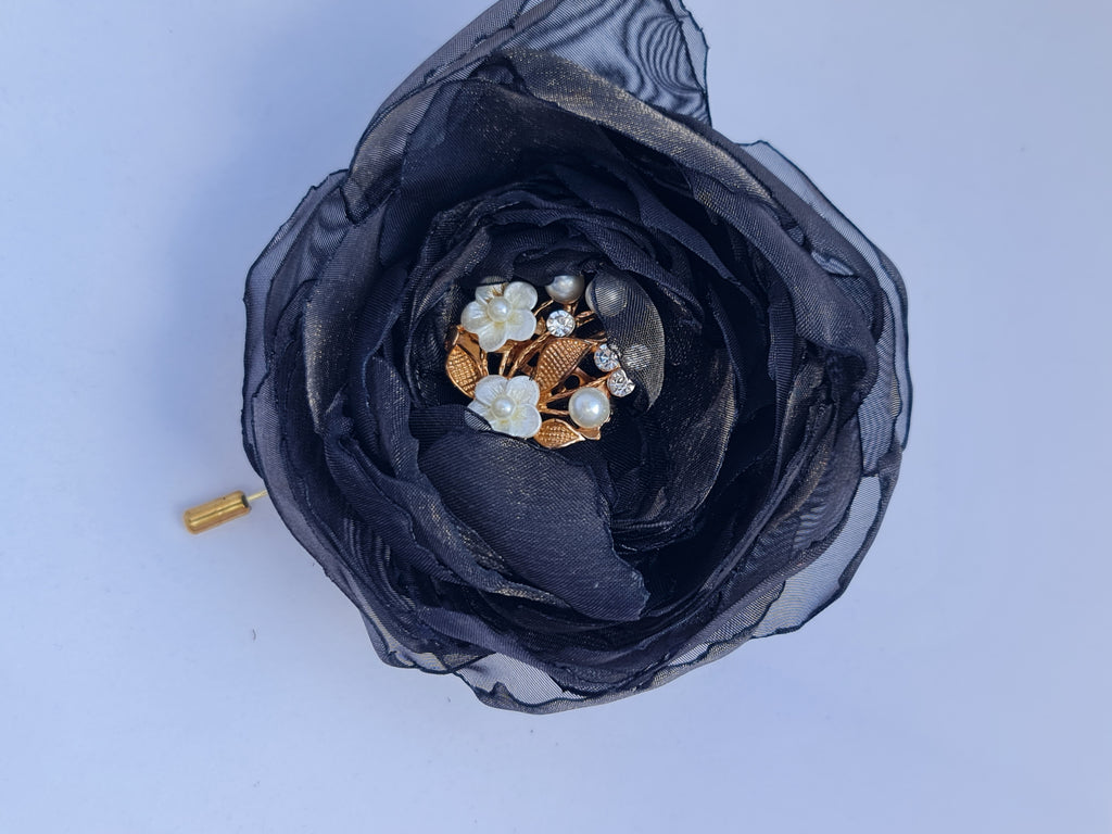 Trandafir din organza