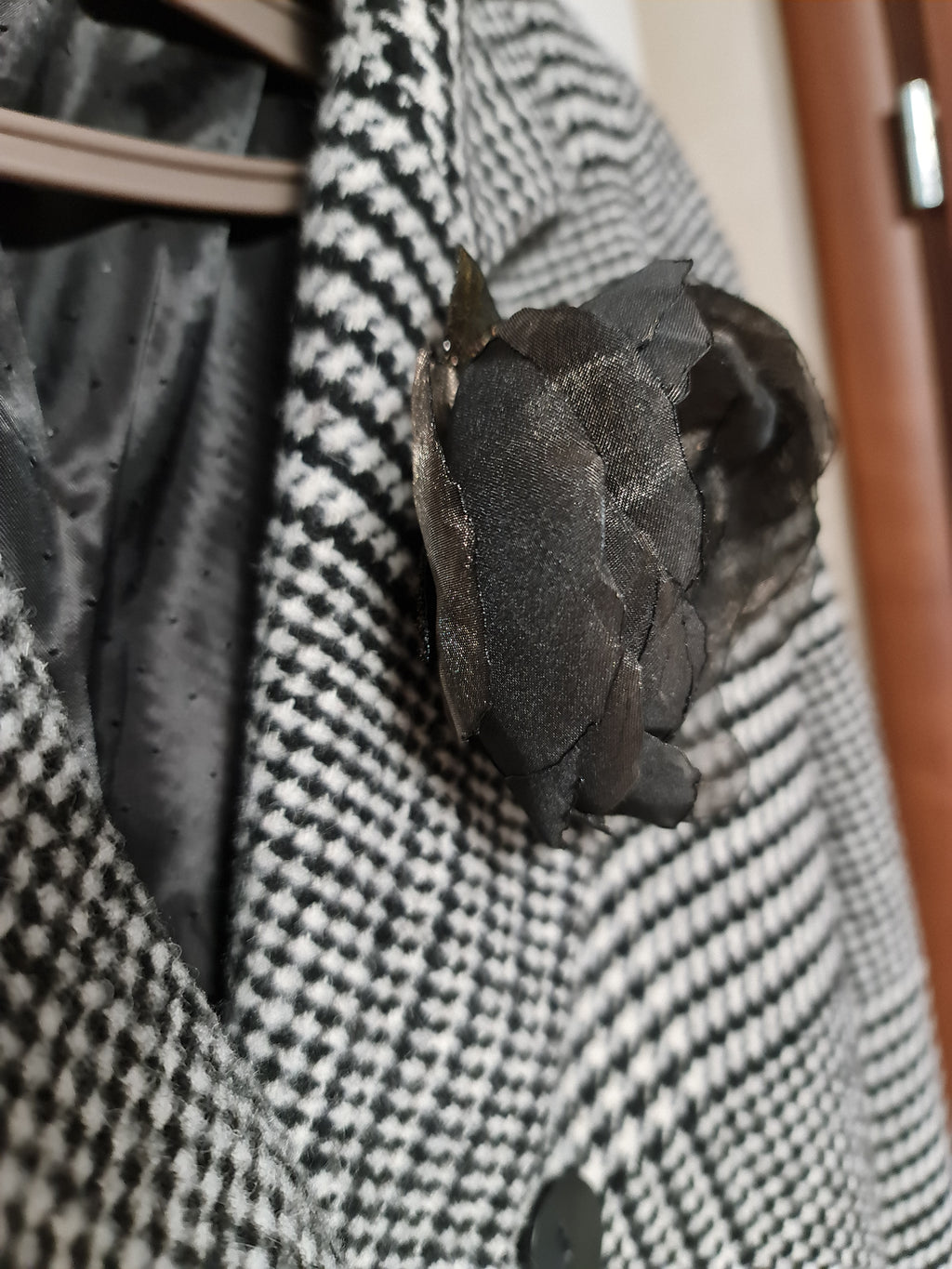 Trandafir galben din organza